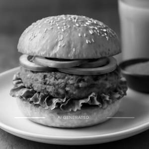 Tandoori burger