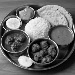 Chicken thali