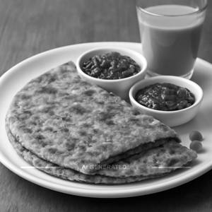 Green Peas Paratha