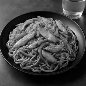 Chicken schezwan noodles