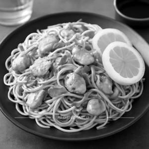 Chicken Lemon Noodles