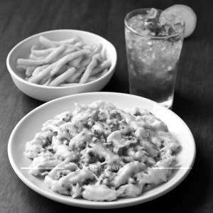 Love Pasta Combo - White Sauce Pasta +  French Fries + Blue Lagoon Mojito