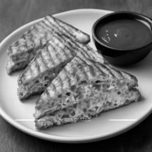 Cheese chilli garlic sandwich (2 layer   regular)