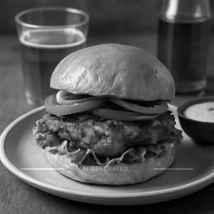 Tandoori Chicken Burger