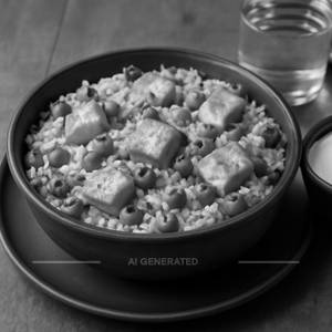 Mutter Paneer Pulao