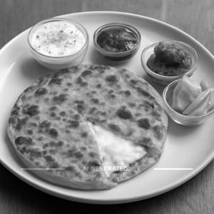 Aloo Cheese Paratha 2 Pcs