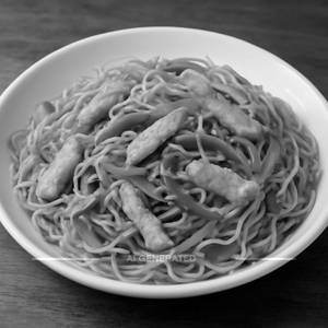Chicken Singapuri Noodles