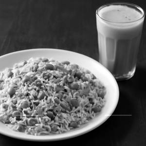 Veg. Fried Rice + Cold Coffee