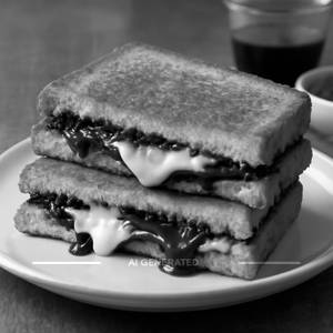 Chocolate Cheese Sandwich (Multi Layered)