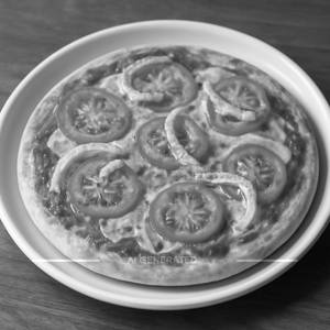 Onion Tomato Pizza