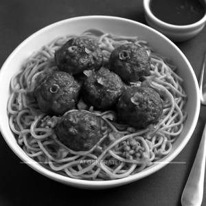 Veg Manchurian Noodles