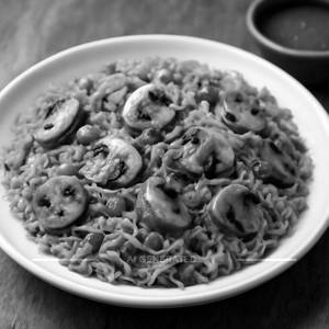 Mushroom Schezwan Fried Rice