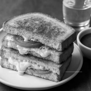 Grilled Cheese N Tomato Sandwich