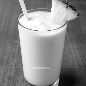 Pineapple milkshake