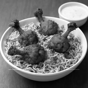 Chicken Lollipop Biryani [4 Pieces]