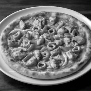 Special chicken pizza