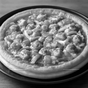 Chicken Cheese Burst Pizza