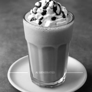 Cold coffee milkshake