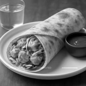Paneer cheese wrap