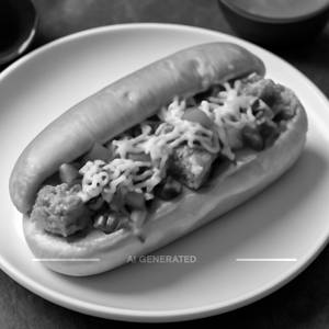 Paneer Cheese Hot Dog