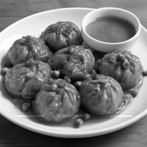 Manchurian Momos (8 Pcs)