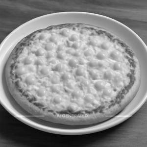 Cheese corn pizza