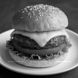 Cheese burger veg