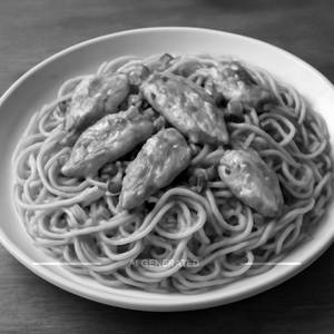 Chicken Garlic Noodles