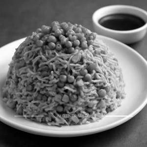 Veg. triple fried rice