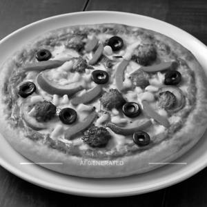 Veg overloaded pizza [8 inches]