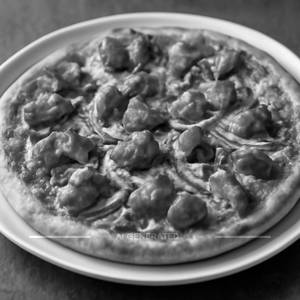 Chicken tandoori pizza