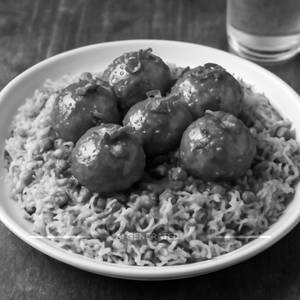 Egg manchuria fried rice