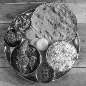 Chicken Thali Meal