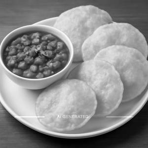 Chole With 5 Poori