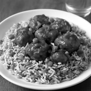 Chicken Manchurian Fried Rice