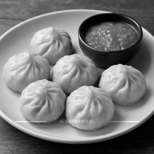 Chicken Steamed Momos [5 Pieces]
