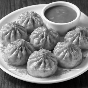 Veg Peri Peri Steamed Momos