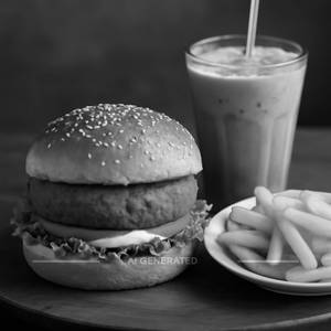 Aloo Tikki + Burger