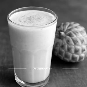 Sitaphal milkshake