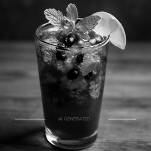 Black Currant Mojito