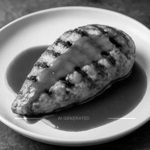 Grilled Chicken With Brown Sauce