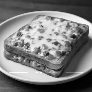 Veg. Cheese Toast