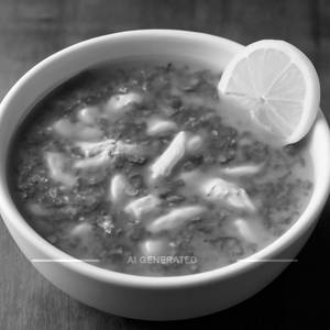 Lemon coriander nonveg soup