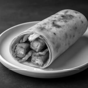 Paneer cheese wrap
