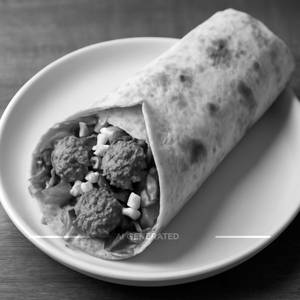 Veg Falafel Wrap