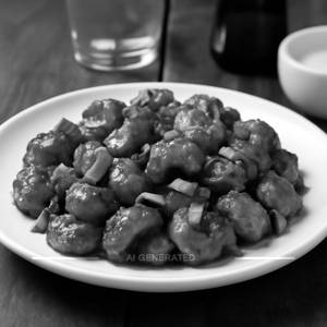 Mushroom Schezwan Dry