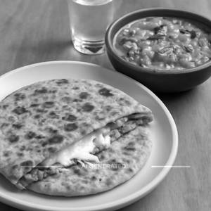 Mix Veg Cheese Paratha