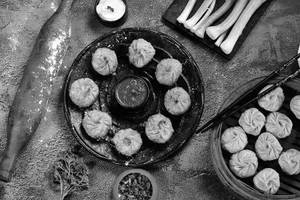 Veg. Fried Momos