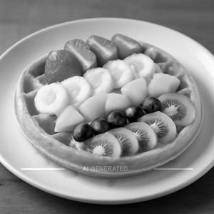 Rainbow Waffle