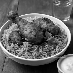 Chicken Fry Biryani(01 litre)
